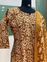 Cotton batik kurta set - Image 2