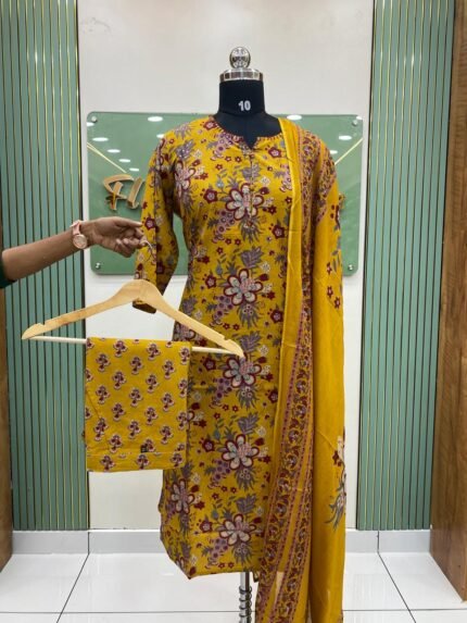 Cotton Three Piece set