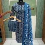 Cotton batik kurta set