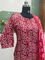 Cotton batik kurta set - Image 2