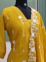 Mul chanderi Cotton Kurta Set - Image 2