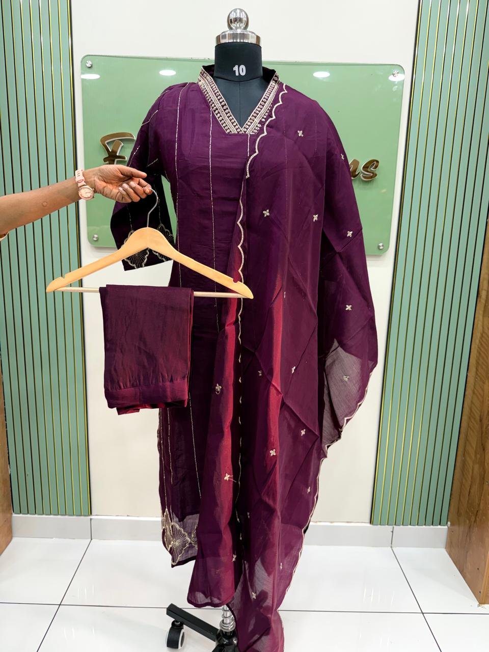 WhatsApp Image 2026-03-15 at 5.55.49 PM Premium Party Wear Kurti Set - Image 1