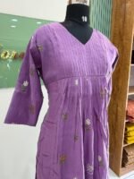 Mul cotton Aline kurti - Image 2