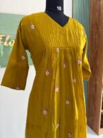 Mul cotton Aline kurti - Image 2