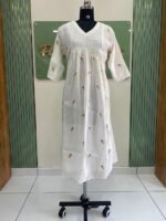 Mul cotton Aline kurti