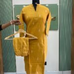 Khadhi cotton co ord set