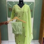 Mul chanderi cotton kurtiset