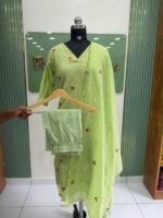 Mul chanderi cotton kurtiset