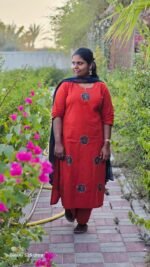 Premium Ajrak Kurta set - Image 2