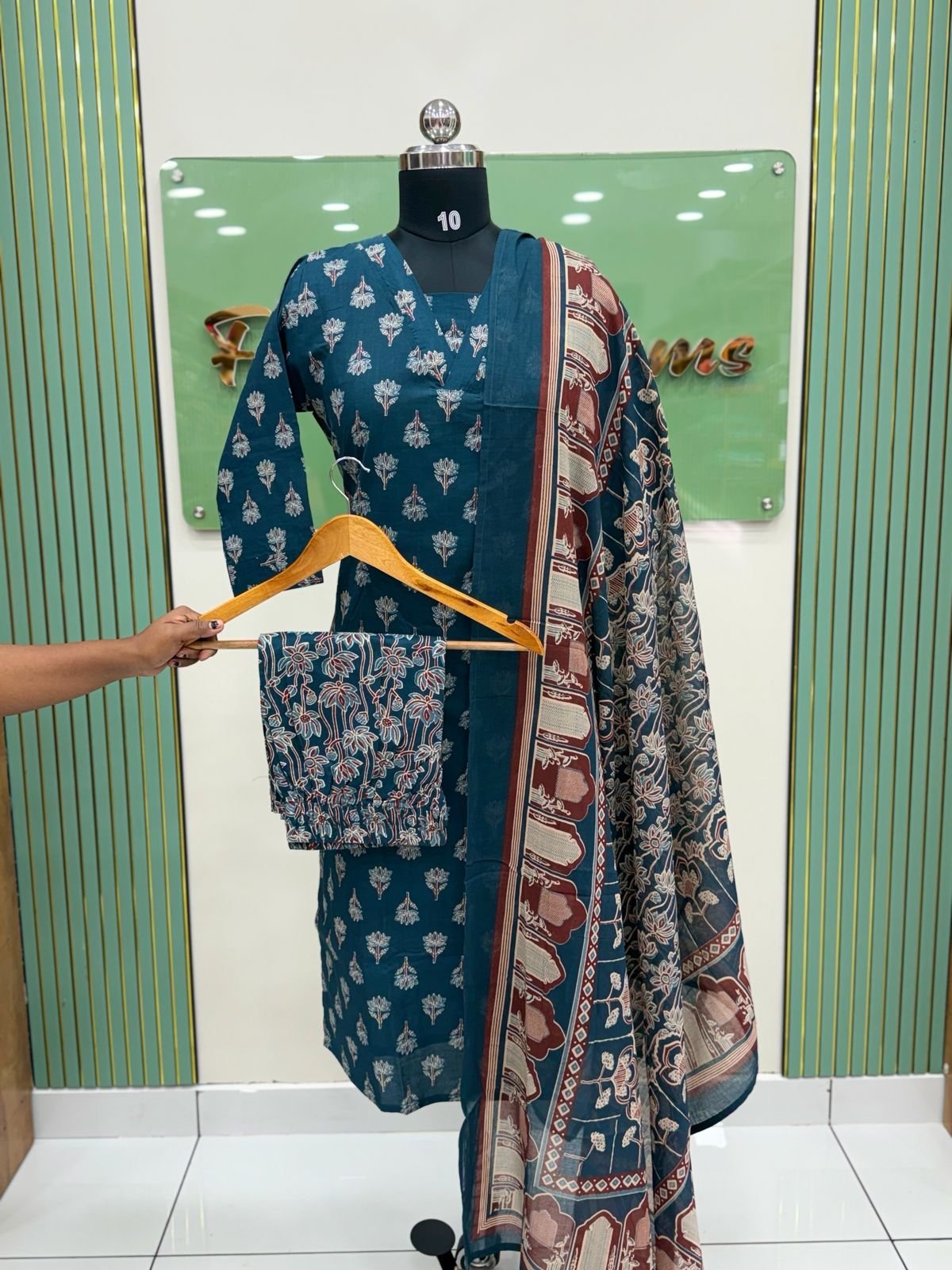 WhatsApp Image 2026-06-26 at 11.09.40 AM Cotton kurtaset - Image 1