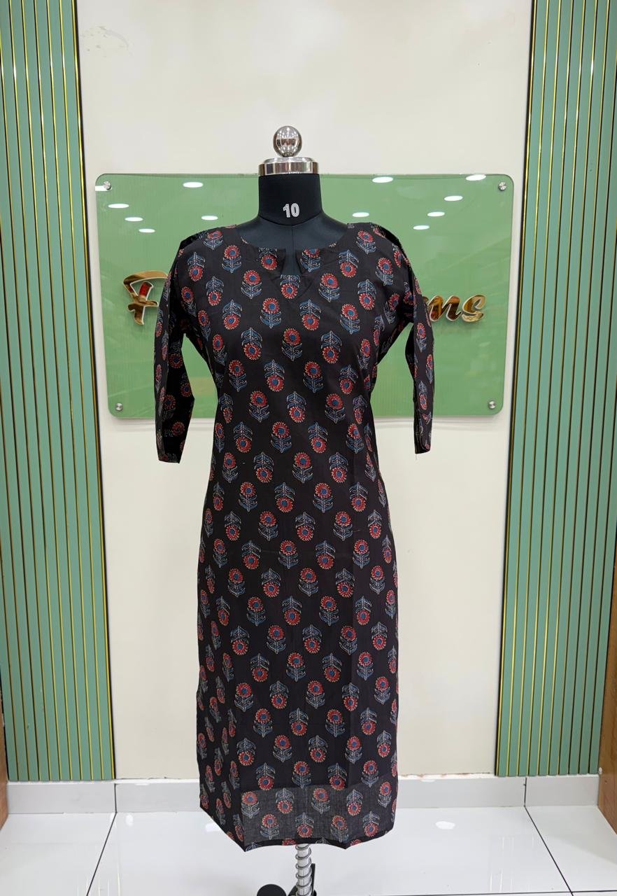 WhatsApp Image 2026-06-27 at 3.08.14 PM(4) Simple Cotton kurta - Image 1