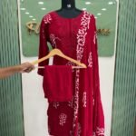 Chikankari Batik kurtaset