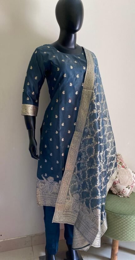 Chanderi silk kurtaset(Onam 2026)
