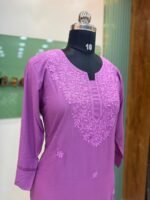 Chikankari Co Ord set - Image 2