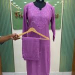 Chikankari Co Ord set