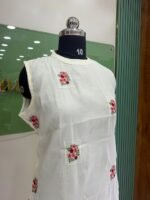 Mul Chanderi Co Ord Set - Image 2