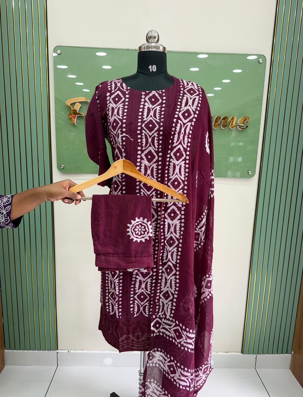 WhatsApp Image 2026-08-20 at 2.43.30 PM Batik Kurta Set - Image 1