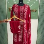 Batik Kurta Set