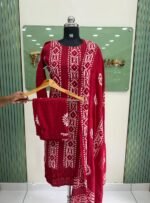 Batik Kurta Set
