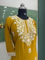 Chikankari Co ord Set - Image 2