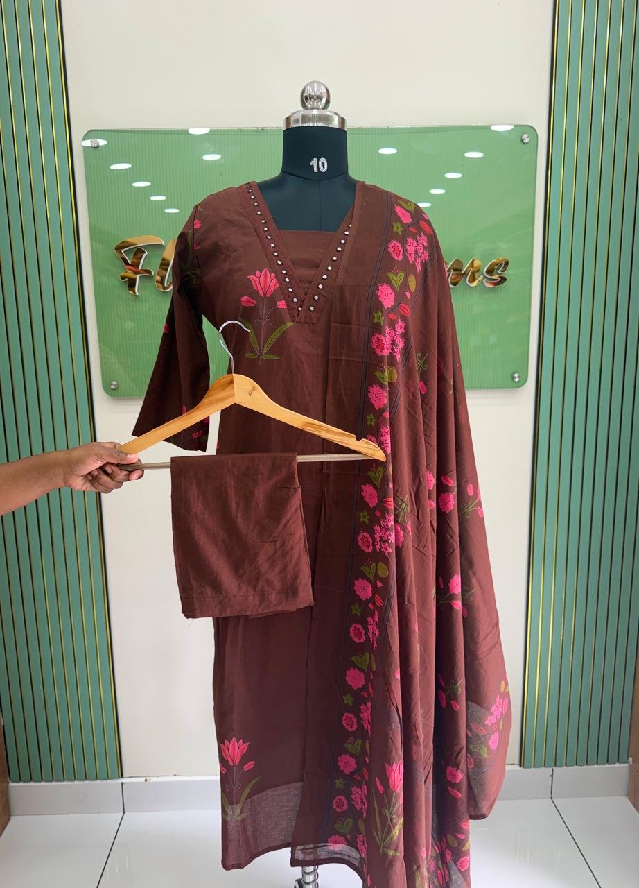 WhatsApp Image 2026-09-12 at 3.12.59 PM Cotton Kurtaset - Image 1