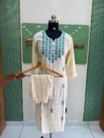 Chikenkari Co ord set