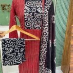 Kantha cotton batik kurtaset