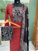 Kantha cotton batik kurtaset