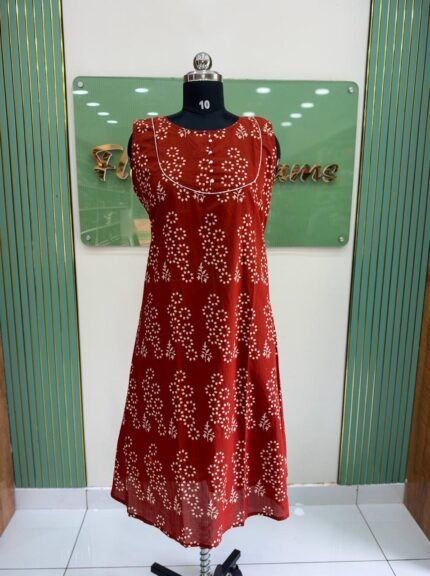 Cotton Aline kurti
