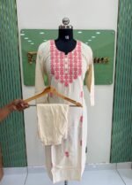 Chikenkari Co ord set