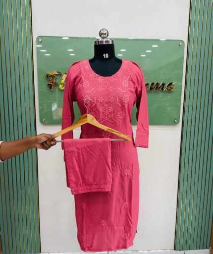 Chikankari co ord set