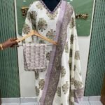 Plus size Cotton kora set