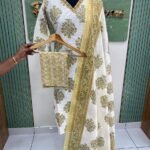 Plus size Cotton kora set