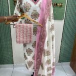 Plus size Cotton kora set